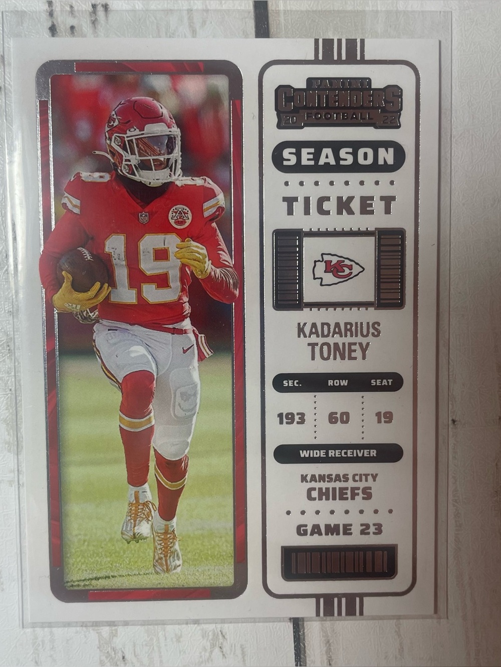 2022 Panini Contenders - Kadarius Toney #71